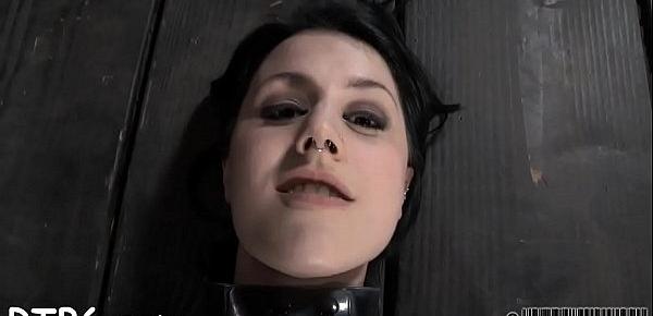  Sweet honey is made to devour anal output during castigation